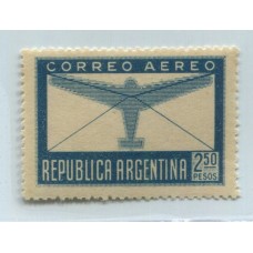 ARGENTINA 1942 GJ 866 ESTAMPILLA NUEVA CON GOMA U$ 9